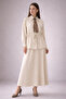Scarf Double Set N7193 Beige