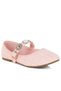 Women Charms Embellished Tweed Mary Janes In Pink