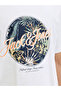 White Honolulu Graphic Crew Neck T-Shirt - 4