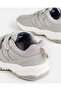 Boys Grey Velcro Sneakers - 4