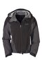 Women's Black Hooded Mixmaster Jacket - 3