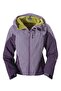 Women's Black Hooded Mixmaster Jacket - 2
