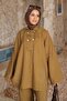 Oil Green Collar Detail Tunic Trouser Suit - 3