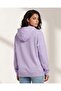 Women Lilac Zip Front Active Hoodie - 3