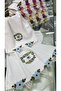 3D Cotton Lu Suni̇ İ Silk Pten Anali Girls 2-Piece Needle-Embroidered Towel Set