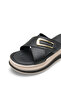 Nashira Mia Women's Slippers 0012331 Black - 2