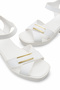 Larissa Diva Women's Heeled Sandals 0012342 White - 2