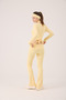 Tie-Detail Cropped Cut Ellen Bolero Yellow - 5