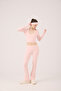 Beli Curvy Flare Ellen Leggings Pants Pink - 4