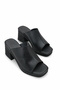 Vela Sola Women's Heeled Slippers 0012340 Black