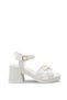 Larissa Diva Women's Heeled Sandals 0012342 White - 3