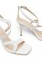 Adara Flora Women's Heeled Shoes 0012713 White Rustic - 3
