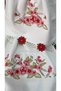 3D Embroidered Anali Girl Velvet Faux Silk Silk Ten Needle Embroidery Hand Face Towel - 3