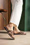 Leomaris Genuine Leather Soft Sole Pack Double Buckled Daily Slipper - Sandals - 3