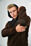 New Season Coated Hooded Men's Fleece Jacket - 3