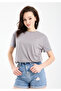 Women's Basic T-Shirt Crew Neck Short Sleeve Oversized Relaxed Fit Summer Casual Loose Tshirt - 3