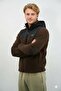 New Season Coated Hooded Men's Fleece Jacket