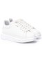 Men's Crown Detailed White Chunky Sneakers S - 5