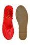 Women,s Mesh Espadrille Loafers In Red - 5