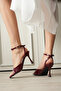 Lisbon Ankle-Strapped Single Strap Heel Women's Sandals - 4