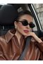 2-Piece Leopard Black Unisex Women's and Men's Sunglasses with Uv400 Protection, Case and Wiping Cloth as a Gift - 4