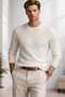 MEN'S CREW NECK KNITWEAR SWEATER