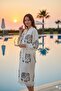 Authentic Elephant Patterned Kaftan