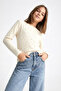 Girl's Stoned Ribbed Knit Body