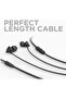 boAt BassHeads 100 in-Ear Wired Headphones with Mic (Black) - 6