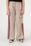 Cargo Pocket Pocket Cover Sporty & Chic Embroidered Girls' Sweatpants with Side Piping Stripes - 2