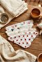 8-Piece Modern Patterned Muslin Baby Mouth Wipes with Soft Texture for Daily Use 25 X 25 cm - 3