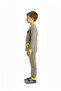 - -Boys Night Pajama Set – Long Sleeve Cotton Blend Sleepwear, 2–9Years - 3