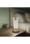 Otetechparca ®   Open Cylindrical Crystal Drop Model Led Table Lamp – Gold Base, Touch Control, 3 Colors - 2