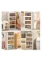 Transparent storage organiser, stackable storage boxes with wheels, foldable multi-purpose - 5