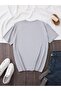 Sunset Printed Oversized Women's T-Shirt Loose Fit - 5