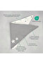 2-Pack Liquid-Proof Baby Bib Muslin Duman-Roza (Standard Size) - 2