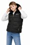 Boy's Nova Fabric Removable Hooded Zipper Pocketed Transitional Puffer Vest - 2