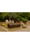 5-Piece Hundred Percent Cotton Towel Set 30X50 cm Brown
