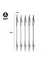 5Pcs Stainless Steel Double Head Alligator Clip Stretchy Body Note Holder and Coil Stabilizer Apparatus - 2