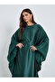 Emerald Green Long Sleeves Kaftan Maxi Dress - 2