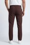Men's Stretch Fabric Jogger Pants Fabric Trousers with Elastic Waist and Regular Fit in Belt Pieces - 3