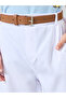 منسوج أبيض سادة للأولاد مع حزام - 3