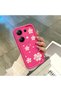 Redmi Note 14S Plain Floral Case, High Quality Silicone, Shockproof, Stylish - 2