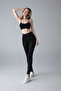 Women's Slim Fit 5 Pocket Stretchy Black Jeans - 6