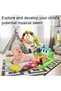 Music Lighting Portable Lightweight Soft Comfortable Piano Gym Fitness Mat For Baby - 2
