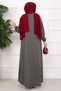 Classic Zippered Robe Smoked - 5