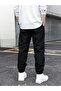 Boys Black California Print Tapered Track Pants - 2