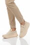 Beige Mesh Lightweight Stretchy Memory Foam Sole Men's Sports Shoes Pci-11303 m - 2