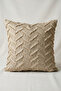 Harmony Series Tasseled Cushion Cover Cream-Beige