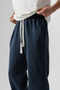 Men's Washable Baggy Sweatpants with Elastic Waist and Elastic Cuffs at the Legs - 7